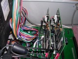 Inside cabinet - JAMMA switch